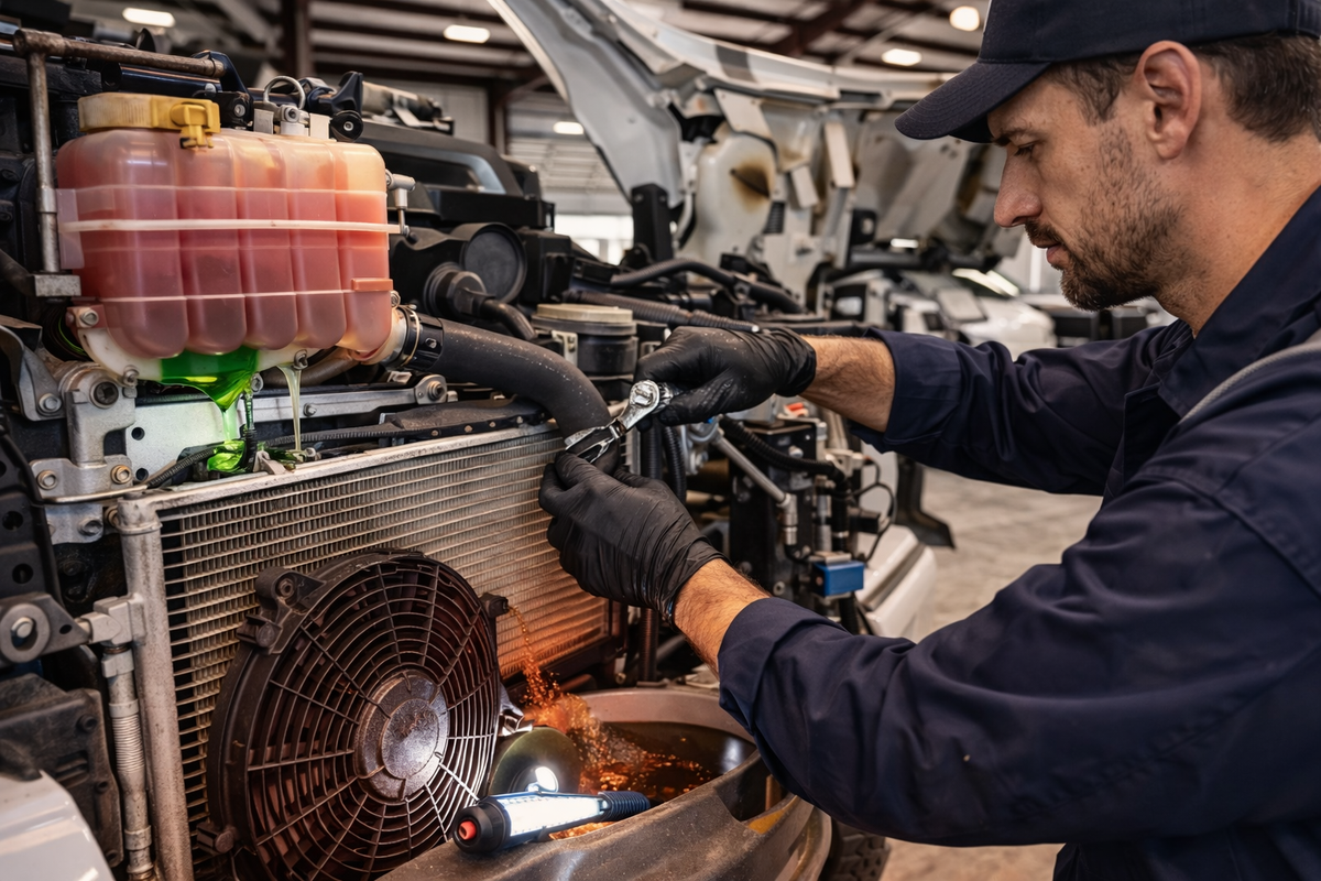 Commercial Truck Cooling System Repair — WesternRepair